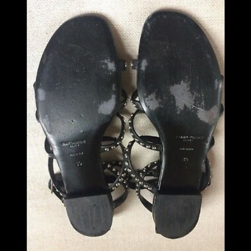 Saint Laurent Gladiator Sandals Crystal Caged 9 39 - Picture 6 of 8